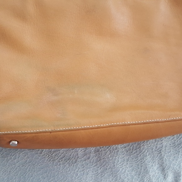 Perlina tan leather bag/tote & Wallet - Picture 5 of 7